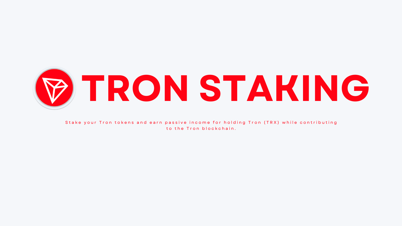 Tron Staking